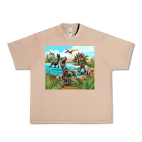Burro dinosaurs Urban Heavy Tee - TumblerDesignByShophia