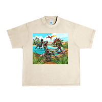 Sandshell dinosaurs Urban Heavy Tee - TumblerDesignByShophia