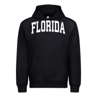 Black Florida Crewneck Sweatshirt Sports College Style State Gifts Urban Hoodie - minhPixels