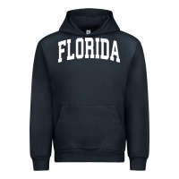 Navy Florida Crewneck Sweatshirt Sports College Style State Gifts Urban Hoodie - minhPixels