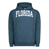 Pigment Midnight Navy Florida Crewneck Sweatshirt Sports College Style State Gifts Urban Hoodie - minhPixels