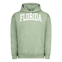 Pigment Oil Green Florida Crewneck Sweatshirt Sports College Style State Gifts Urban Hoodie - minhPixels