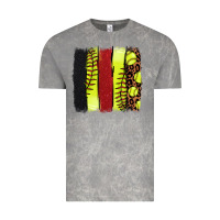 Cloud Rock Softball brushstroke Vintage Tee - HowdyJamesFarm