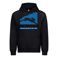 Black snowshoe mountain Urban Hoodie - minhPixels