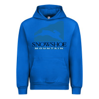 Cobalt snowshoe mountain Urban Hoodie - minhPixels