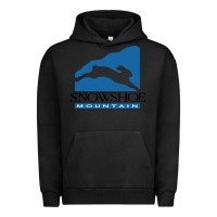 Pigment Black snowshoe mountain Urban Hoodie - minhPixels