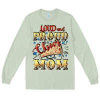 Matcha Loud and proud cheer Mom Mother's Day Long Sleeve Tee - CowGirlArtShop