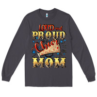 Smoke Loud and proud cheer Mom Mother's Day Long Sleeve Tee - CowGirlArtShop