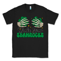 Black shake your shamrocks Classic Tee - CowhideDigitalArt
