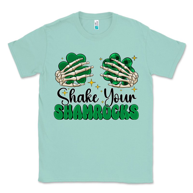 Shake Your Shamrocks Classic Tee by CowhideDigitalArt | Teevron