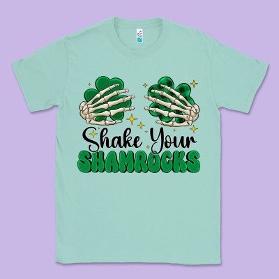Shake Your Shamrocks Classic Tee Designed By Cowhidedigitalart