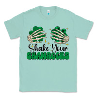 Seafoam shake your shamrocks Classic Tee - CowhideDigitalArt