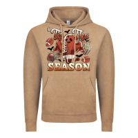 Vintage Coffee tis the season football halloween Vintage Hoodie - CowGirlArtShop