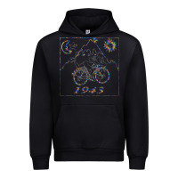 Black Bicycle Day 1943  LSD Acid Trip  Druffi gift Urban Hoodie - minhPixels
