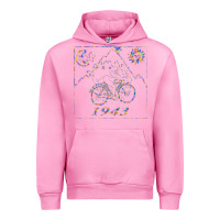 Fuchsia Pink Bicycle Day 1943  LSD Acid Trip  Druffi gift Urban Hoodie - minhPixels