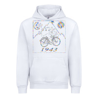 White Bicycle Day 1943  LSD Acid Trip  Druffi gift Urban Hoodie - minhPixels