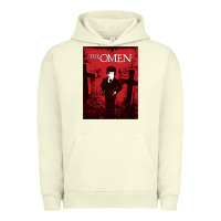 Pigment Pistachio The Omen Horror Movie Urban Hoodie - minhPixels