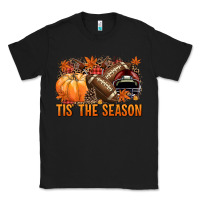 Black Tis' the season Football and maroon helmet Classic Tee - NancyCooperArtShop
