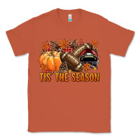 Copper Tis' the season Football and maroon helmet Classic Tee - NancyCooperArtShop