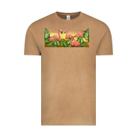 Vintage Camel flamingos with sunset Vintage Tee - TumblerDesignByShophia