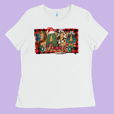 Papa Claus Ladies Tee Designed By Bettercallsaul