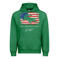 Emerald Don_t Tread On Florida Governor Ron DeSantis 2022 USA Flag Urban Hoodie - minhPixels