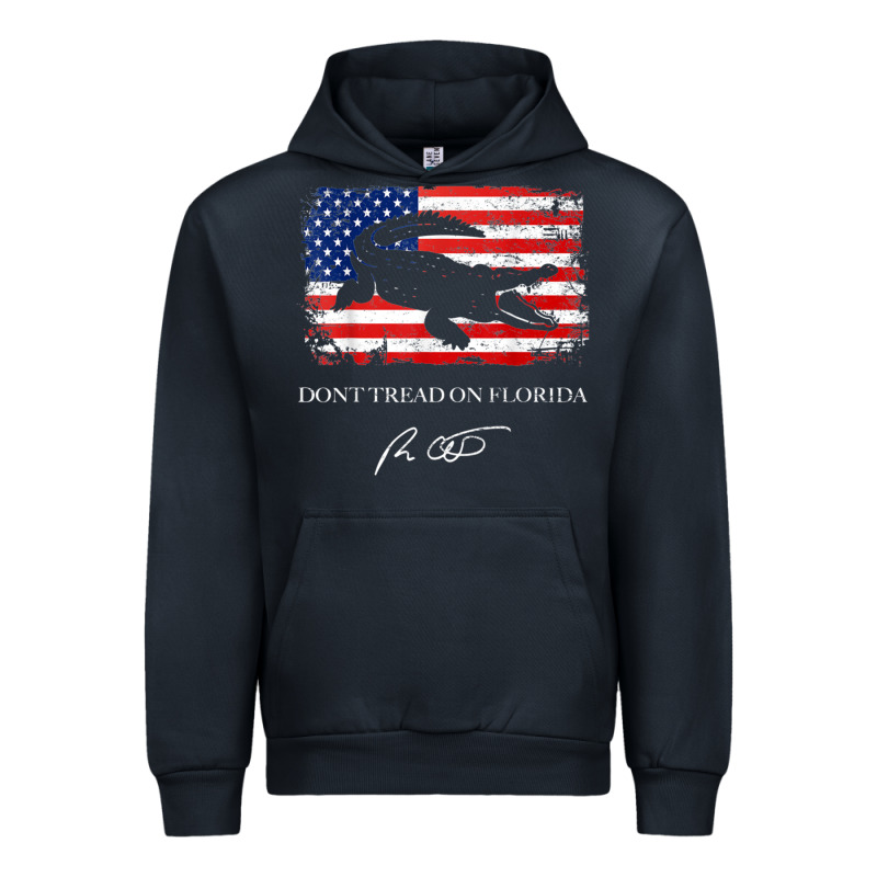 Don_t Tread On Florida Governor Ron Desantis 2022 Usa Flag Urban Hoodie by minhPixels | Teevron