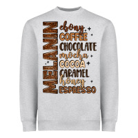 Melanin Shades Of Brown Heavyweight Sweatshirt | Teevron