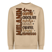 Mushroom melanin shades of brown Heavyweight Sweatshirt - LillyAllenDesigns