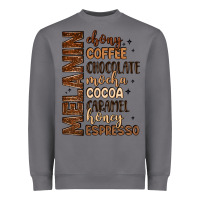Storm melanin shades of brown Heavyweight Sweatshirt - LillyAllenDesigns
