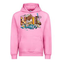 Fuchsia Pink nail hustler Urban Hoodie - AdoDesignShop