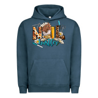 Pigment Midnight Navy nail hustler Urban Hoodie - AdoDesignShop