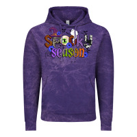 Cloud Purple spooky season Vintage Hoodie - CowGirlArtShop