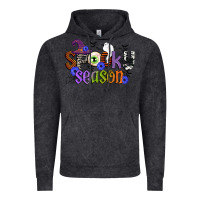 Vintage Black spooky season Vintage Hoodie - CowGirlArtShop