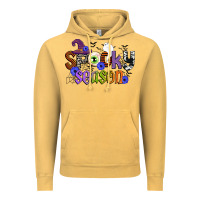 Vintage Mustard spooky season Vintage Hoodie - CowGirlArtShop