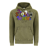 Vintage Olive spooky season Vintage Hoodie - CowGirlArtShop
