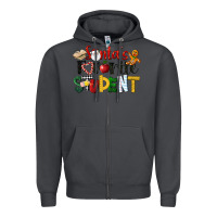 Smoke santa's favorite student christmas Zipper Hoodie - LillyAllenDesigns