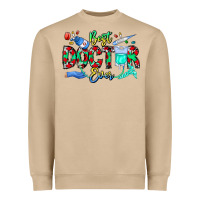 Mushroom Best Doctor Ever Heavyweight Sweatshirt - CowhideDigitalArt