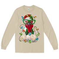 Mushroom christmas rooster Long Sleeve Tee - RanaPortraitStore