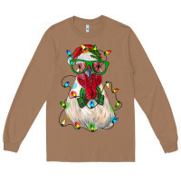 Toasted Coconut christmas rooster Long Sleeve Tee - RanaPortraitStore