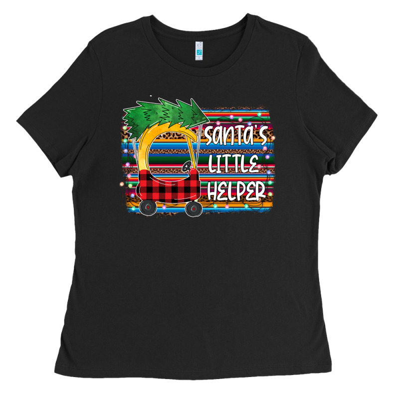 Santas Little Helper Ladies Tee by Bettercallsaul | Teevron