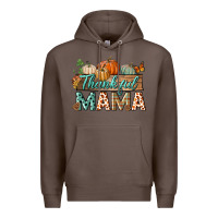 Coffee thankful mama Premium Hoodie - BundleAndBundleShop