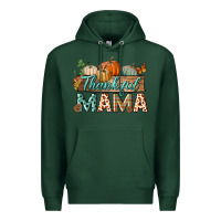 Sports Green thankful mama Premium Hoodie - BundleAndBundleShop