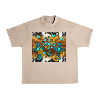 French Oak western crosses and sunflowers Urban Heavy Tee - TumblerDesignByShophia