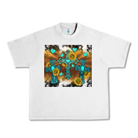 Lunar Rock western crosses and sunflowers Urban Heavy Tee - TumblerDesignByShophia