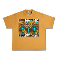 Peanut Butter western crosses and sunflowers Urban Heavy Tee - TumblerDesignByShophia