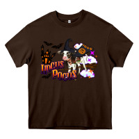 Chocolate Brown Hocus Pocus Holstein Baby Heavy Core Tee - LillyAllenDesigns