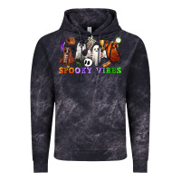 Cloud Black spooky vibes sports ghosts Vintage Hoodie - CowGirlArtShop