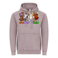 Vintage Zinc spooky vibes sports ghosts Vintage Hoodie - CowGirlArtShop