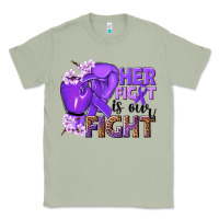 Matcha Her fight is our fight purple ribbon Classic Tee - NancyCooperArtShop